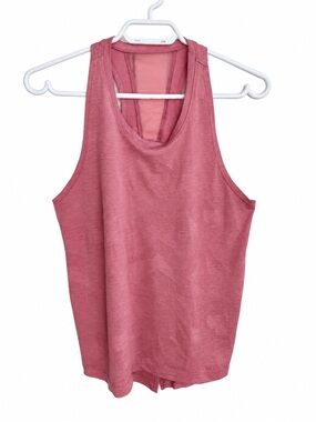 Athletic Works Dusty Rose Pink Racerback Workout Tank Top Size M Gym Wear